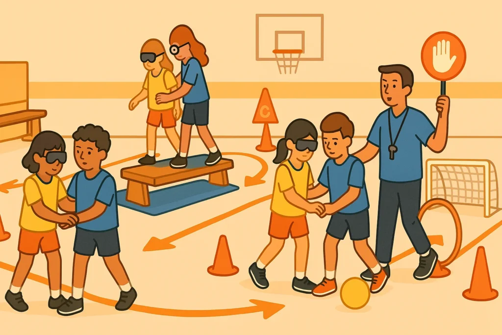 Circuit habilitats amb baixa visió o ceguesa