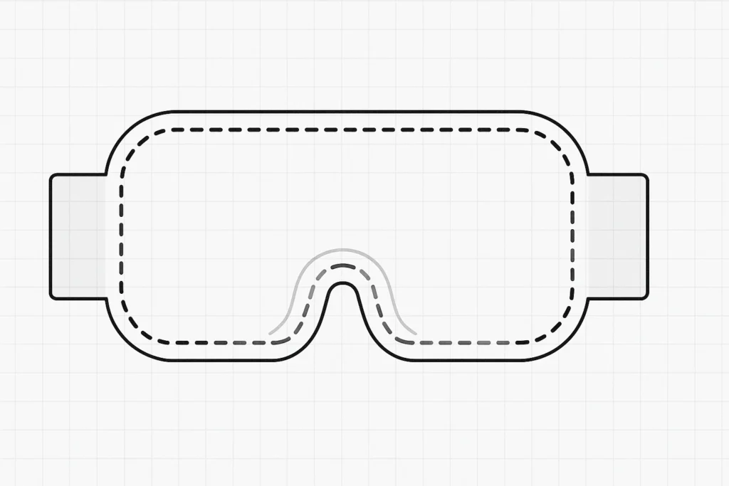 plantilla ulleres de sensibilització
