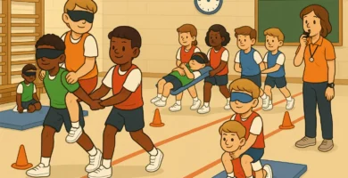 Transports cooperatius a Educació Física