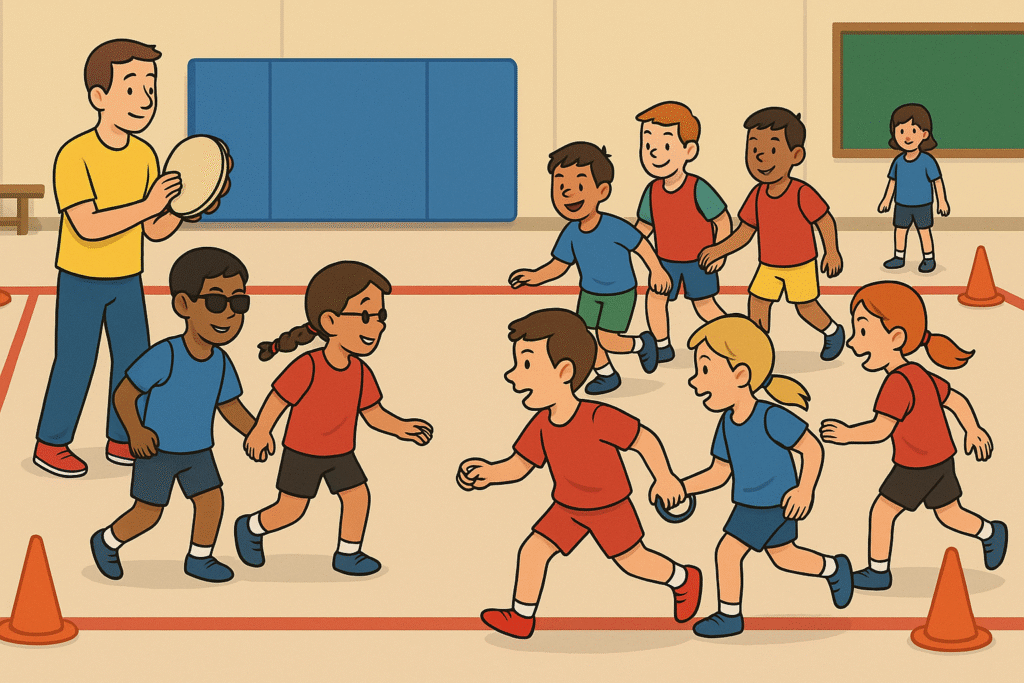 Llop i Ovelles amb pandereta